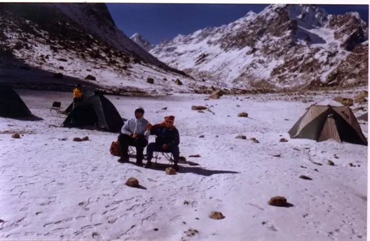 Hampta Pass Camp siite